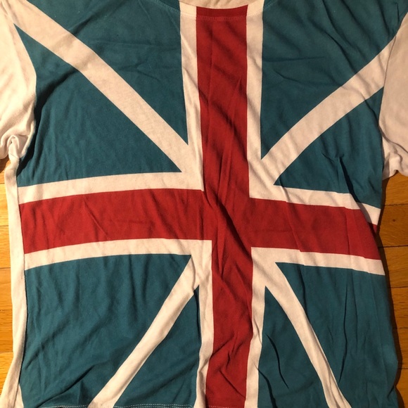 Wildfox GB Flag TShirt - Picture 2 of 5